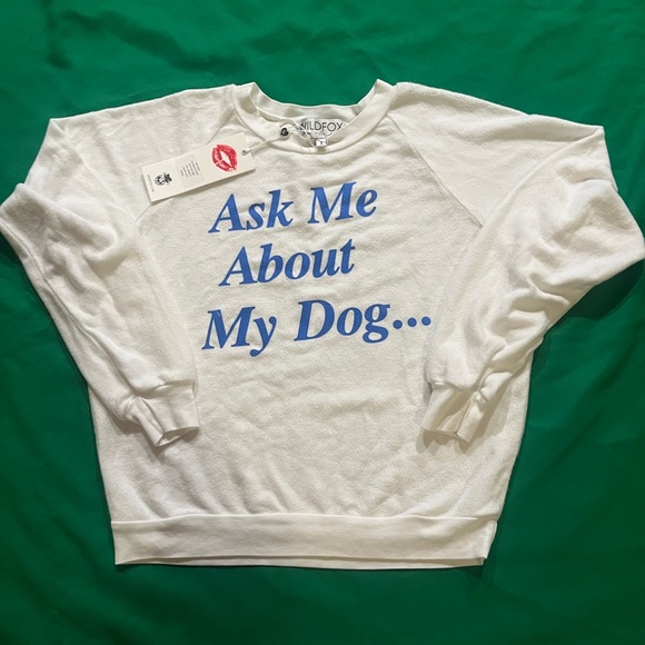 NEW Wildfox Sweatshirt - Picture 1 of 5